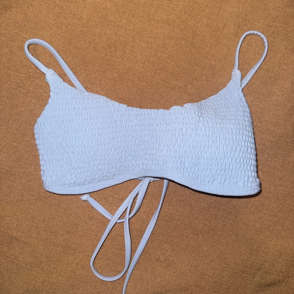 Hollister Light Blue Swim Top